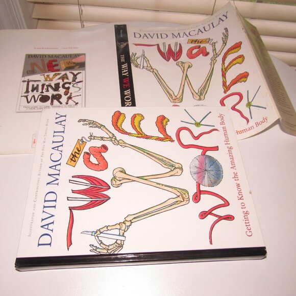 The Way We Work by David Macaulay – Getting to Know the Amazing Human Body – HC - Picture 2 of 8